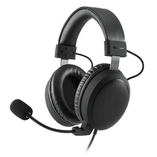 Sharkoon B1 Gaming Headphones with Microphone Black - Cablematic