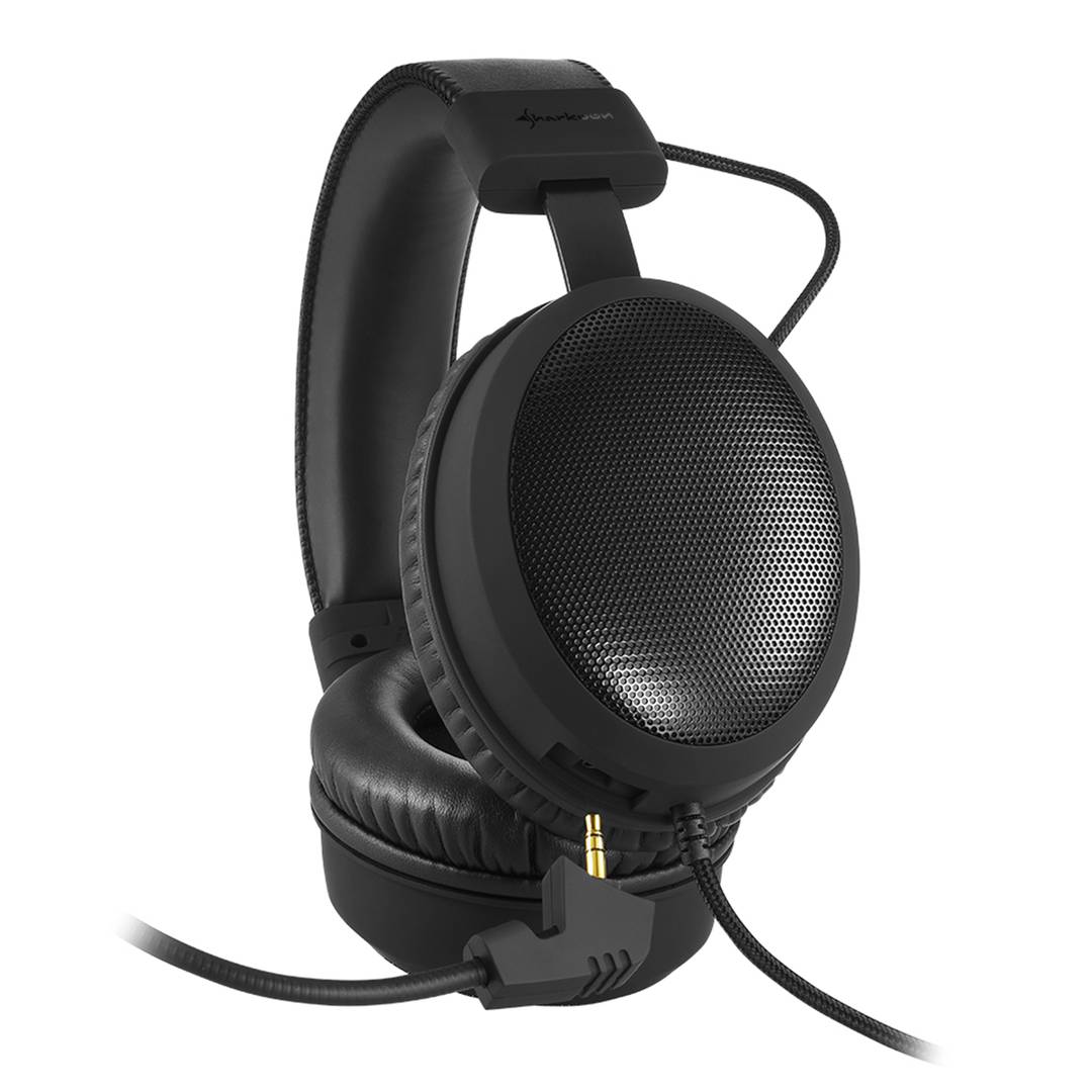 Sharkoon B1 Gaming-Kopfhörer mit Mikrofon Schwarz