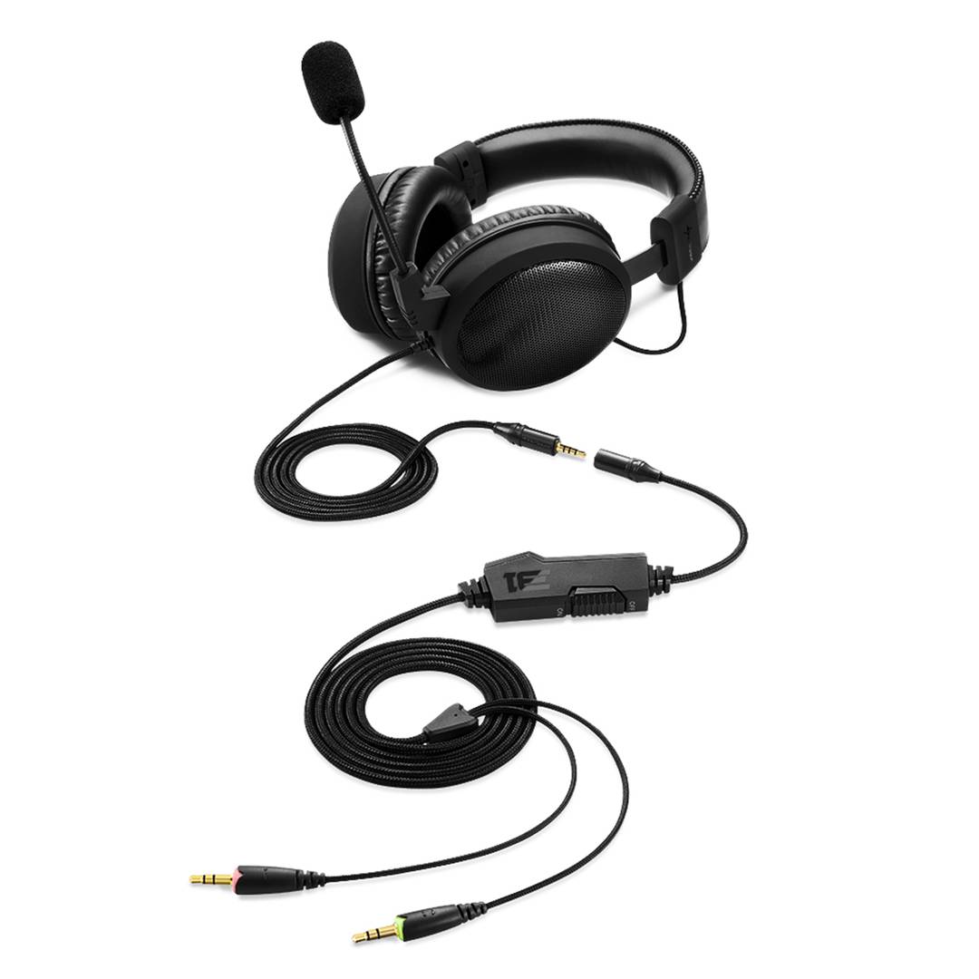 Sharkoon B1 Gaming-Kopfhörer mit Mikrofon Schwarz