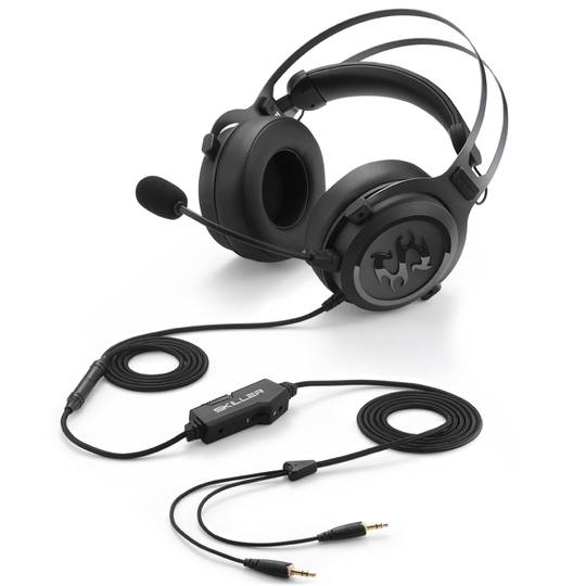 Auriculars Gamer Sharkoon Skiller SGH3 amb Micròfon Negre
