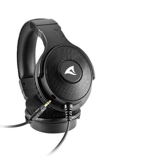 Sharkoon Rush ER40 Gamer Headphones with Microphone and RGB in Black Color