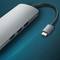 Sharkoon USB 3.0 Type C Hub with Card Reader, HDMI Output in Gray