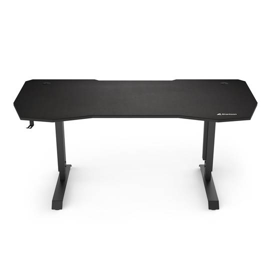 Mesa de jogos Sharkoon Skiller SGD20 com carpete preto integrado
