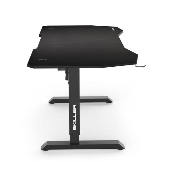 Mesa de jogos Sharkoon Skiller SGD20 com carpete preto integrado