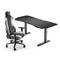 Mesa de jogos Sharkoon Skiller SGD20 com carpete preto integrado