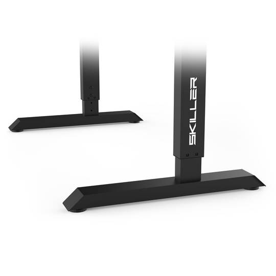 Mesa de jogos Sharkoon Skiller SGD20 com carpete preto integrado
