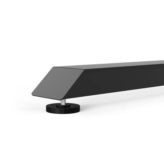 Mesa de jogos Sharkoon Skiller SGD20 com carpete preto integrado