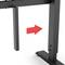 Mesa de jogos Sharkoon Skiller SGD20 com carpete preto integrado