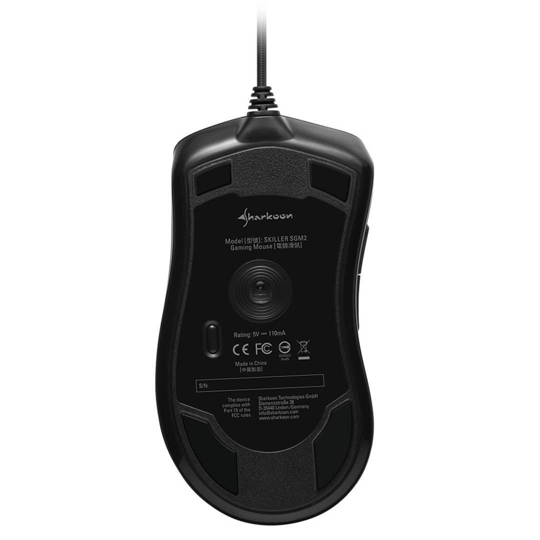 Sharkoon Skiller SGM2 Gaming Mouse w kolorze czarnym