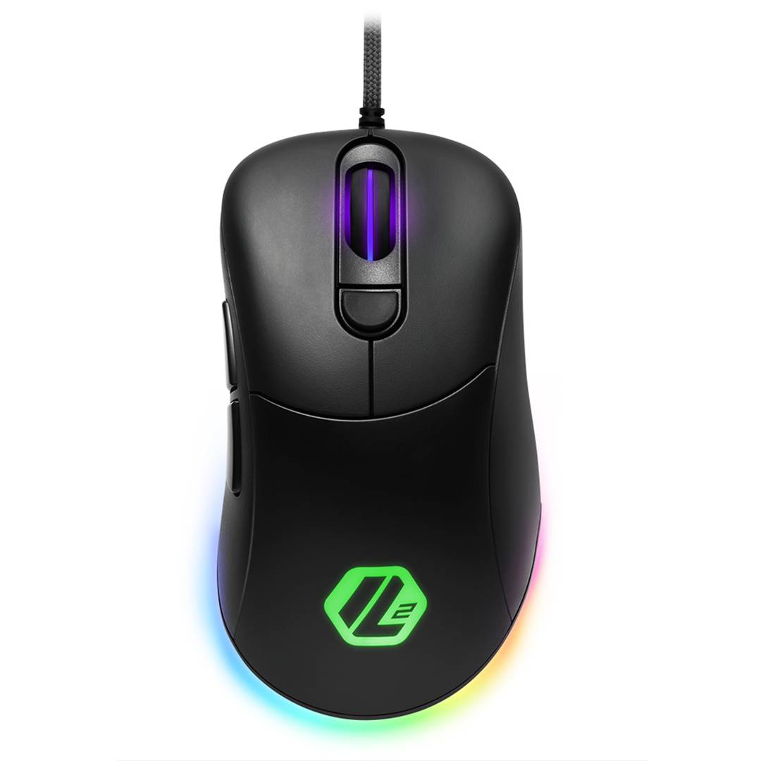 Sharkoon Light2 100 RGB Gaming-Maus in Schwarz