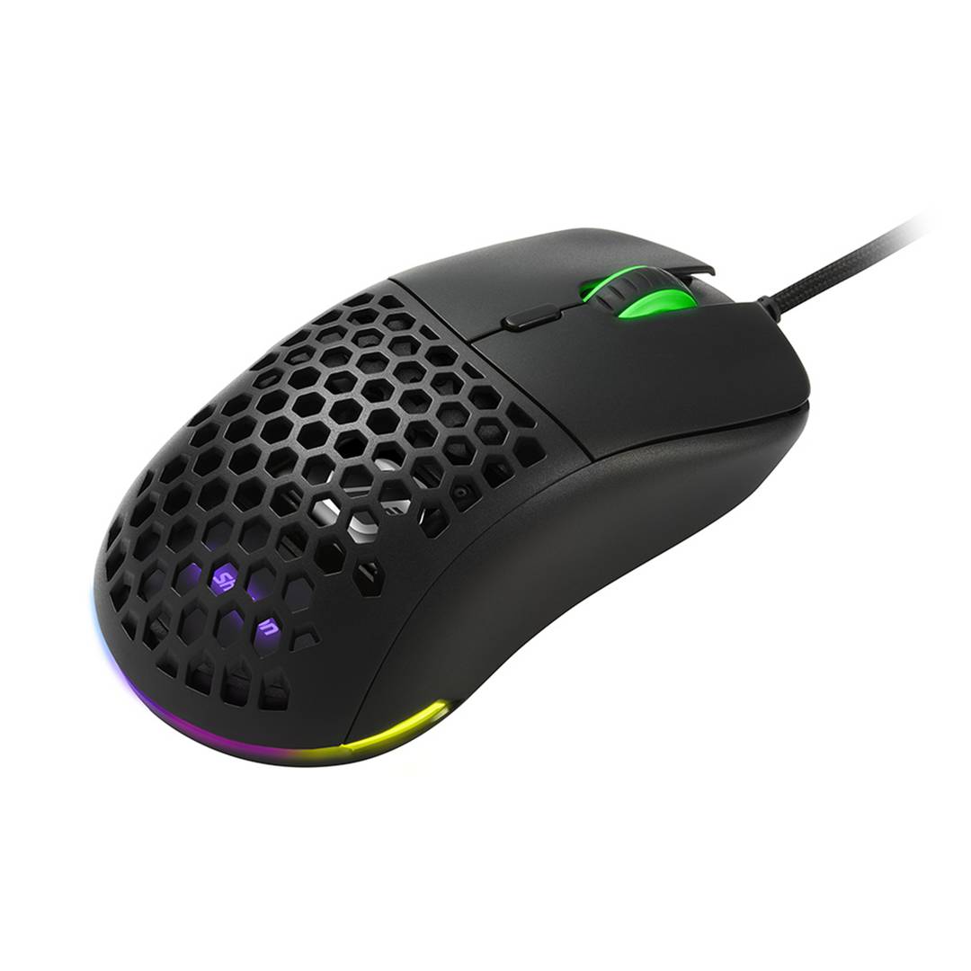 Mouse da gioco Sharkoon Light2 180 RGB in nero