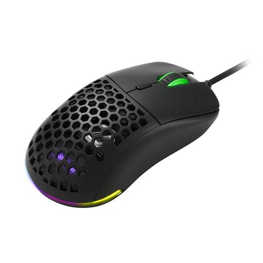 Mouse da gioco Sharkoon Light2 180 RGB in nero