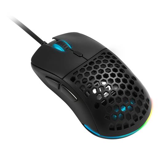 Mouse da gioco Sharkoon Light2 180 RGB in nero