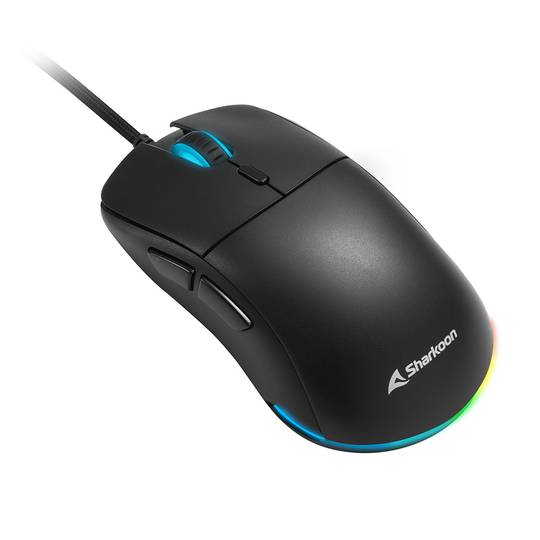 Mouse da gioco Sharkoon Light2 180 RGB in nero