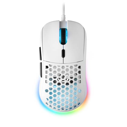 Sharkoon Light2 180 RGB Gaming-Maus in Weiß