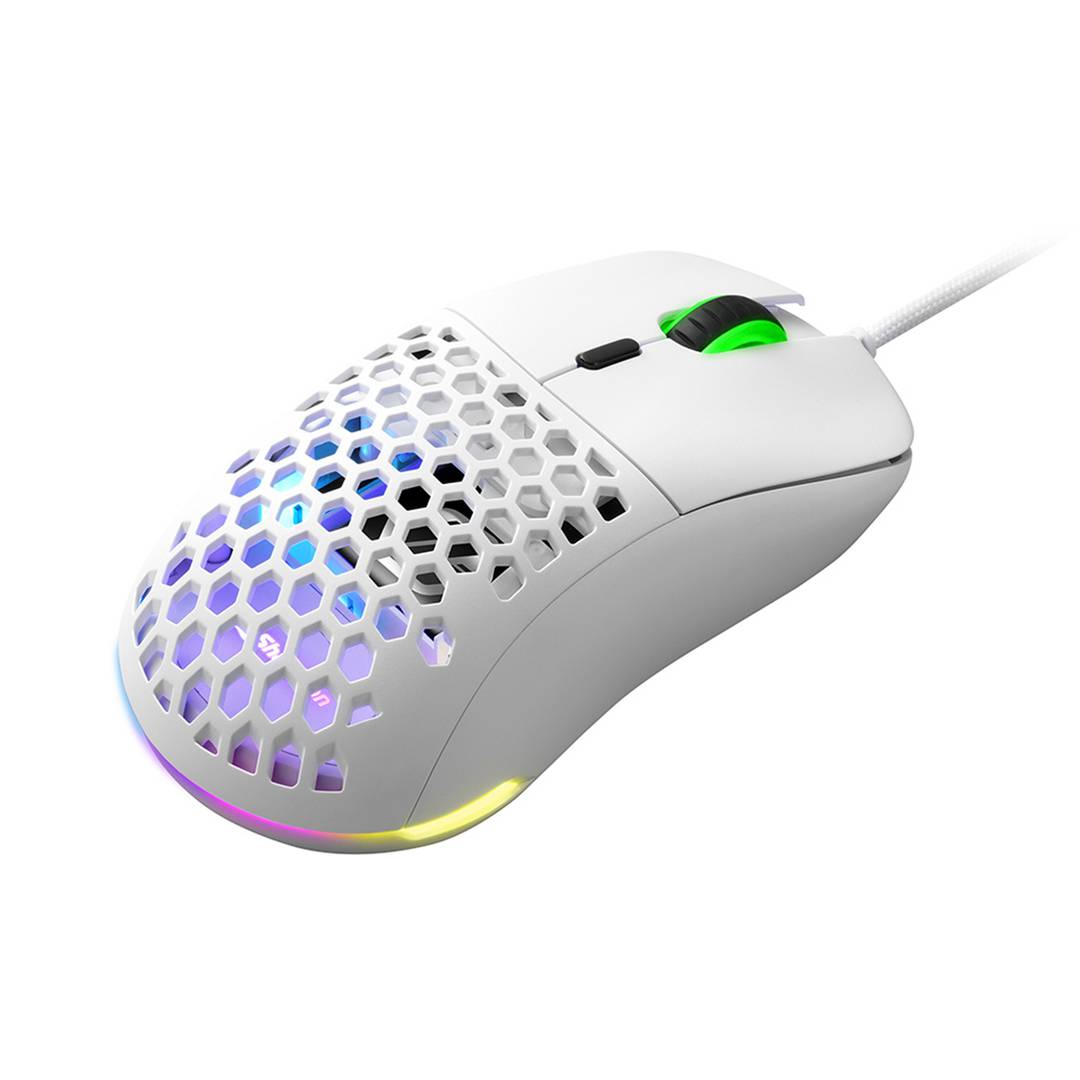 Sharkoon Light2 180 RGB Gaming-Maus in Weiß