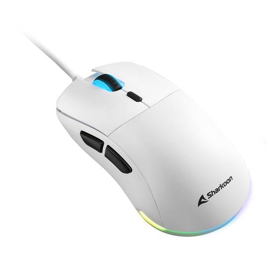 Sharkoon Light2 180 RGB Gaming-Maus in Weiß