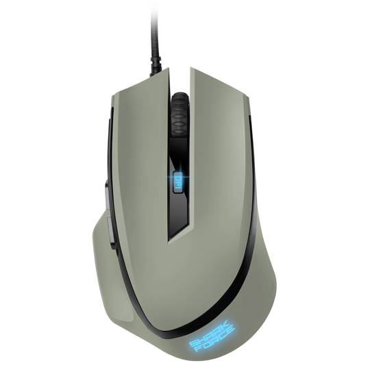 Sharkoon Shark Force II Gaming Mouse in Gray Color with USB