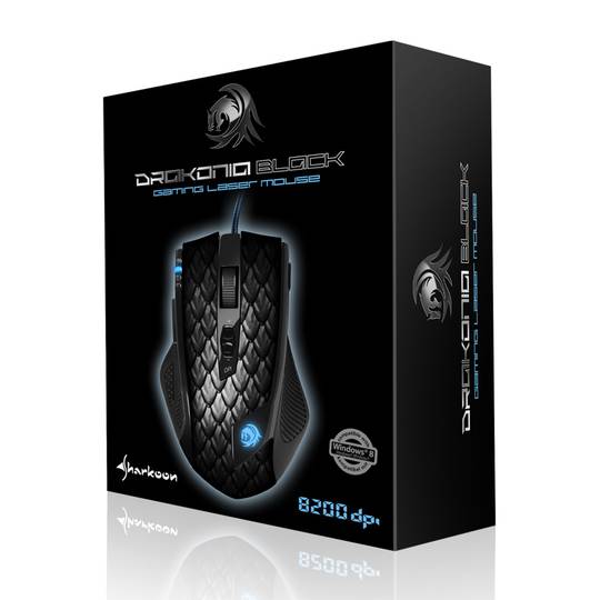 Ratolí Gaming Sharkoon Drakonia Negre USB