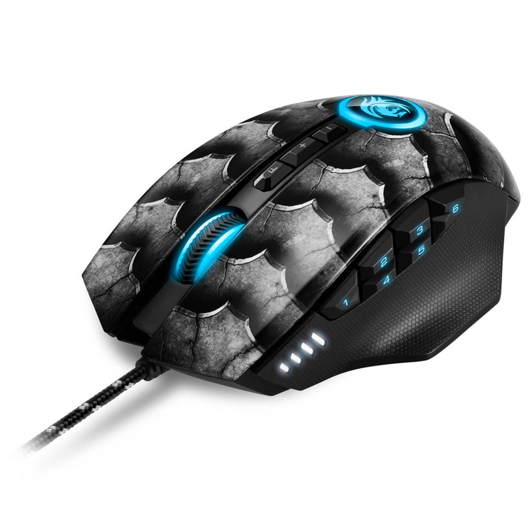 Rato para jogos Sharkoon Drakonia II preto USB