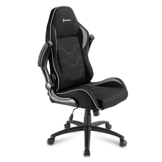 Sharkoon Elbrus 1 Gaming Chair in Black and Gray