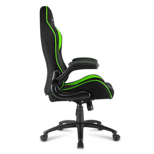 Sedia da gioco Sharkoon Elbrus 1 in nero e verde