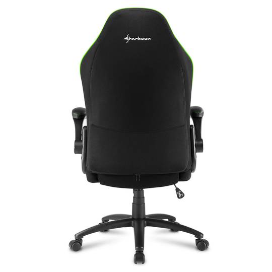 Sedia da gioco Sharkoon Elbrus 1 in nero e verde