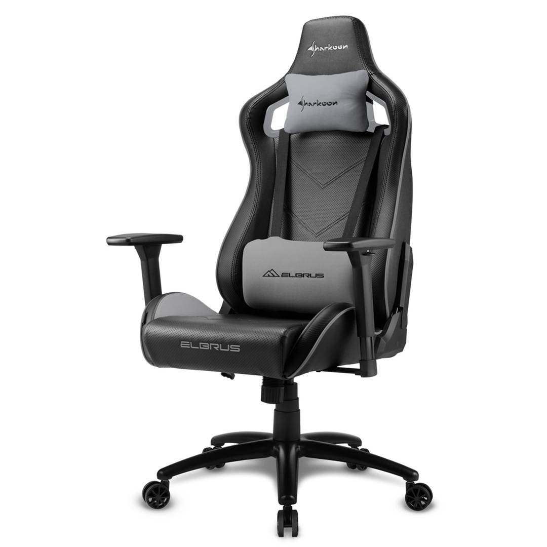 Sharkoon Elbrus 2 Gaming Chair, in Black and Gray