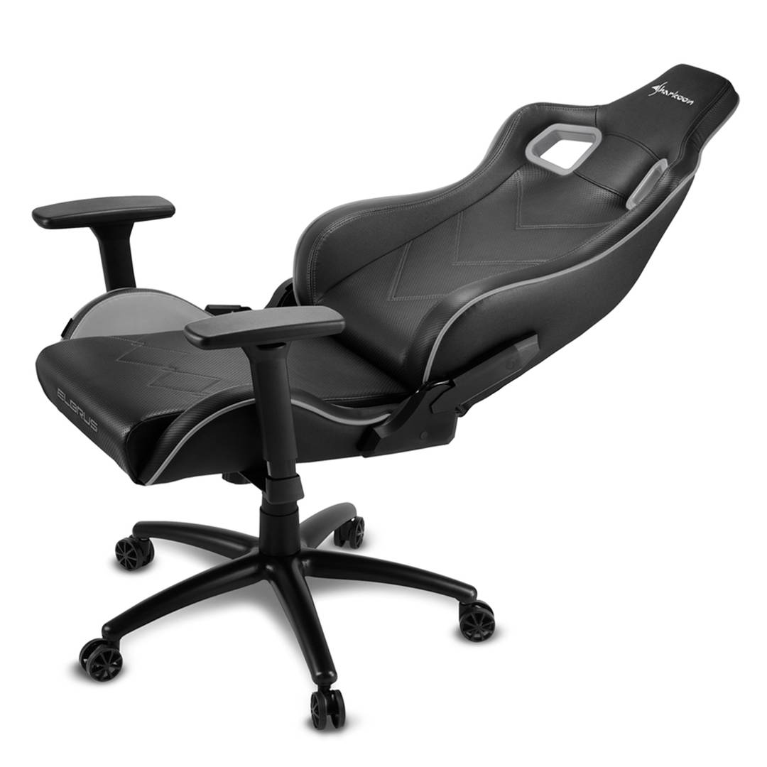 Sharkoon Elbrus 2 Gaming Chair, in Black and Gray