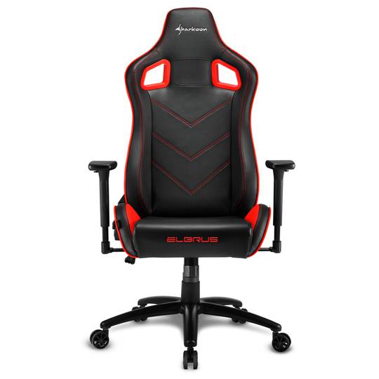 Silla Gaming Sharkoon Elbrus 2 en Negro y Rojo