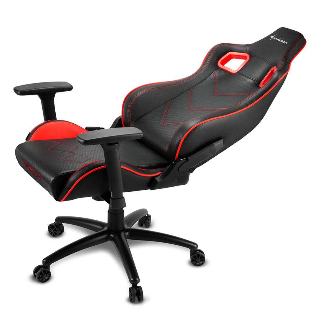 Silla Gaming Sharkoon Elbrus 2 en Negro y Rojo