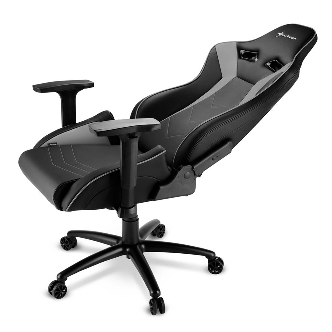 Silla Gaming Sharkoon Elbrus 3 en Negro y Gris