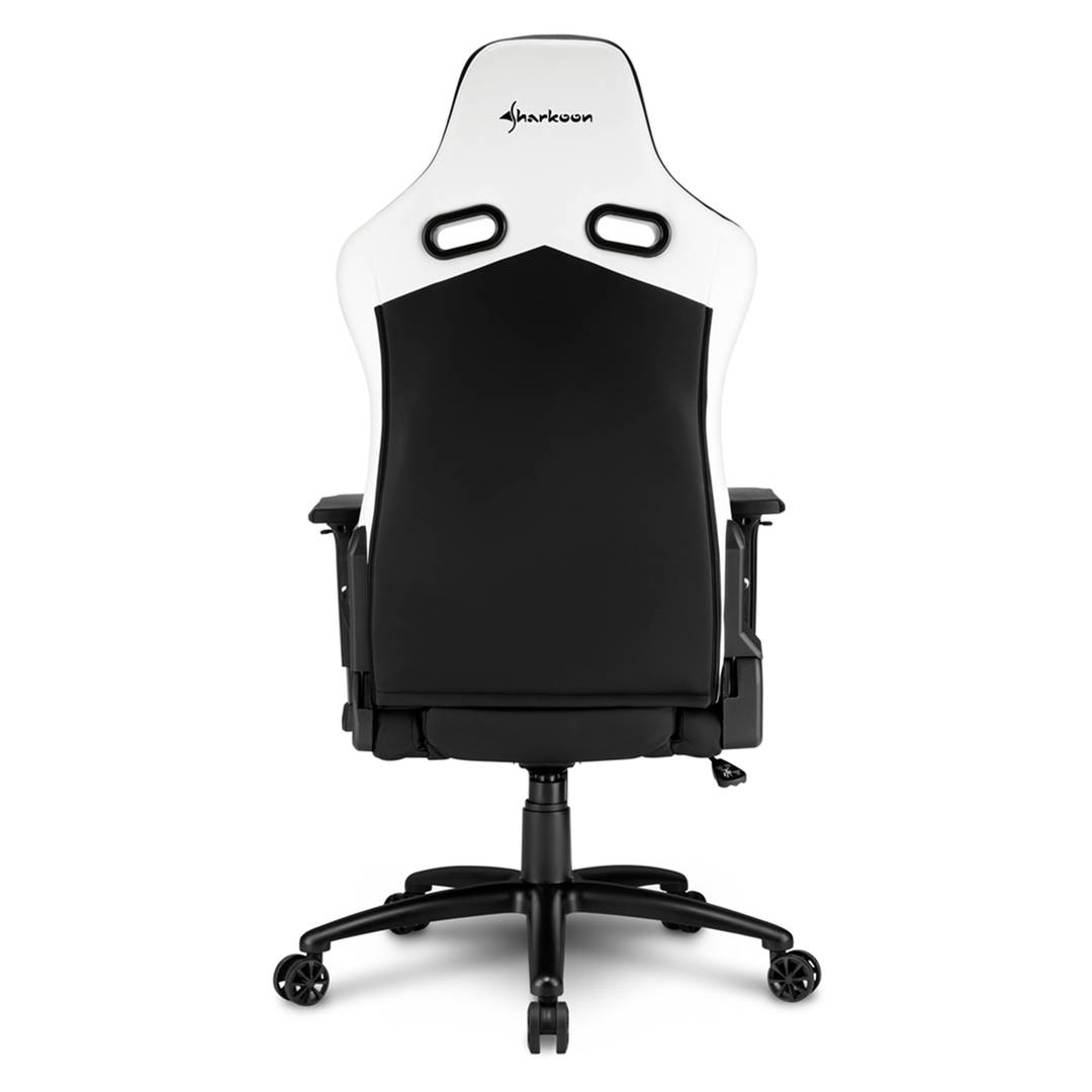 Sharkoon Elbrus 3 Gaming Chair in Black and White Cablematic