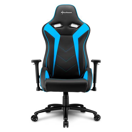 Silla Gaming Sharkoon Elbrus 3 en Negro y Azul