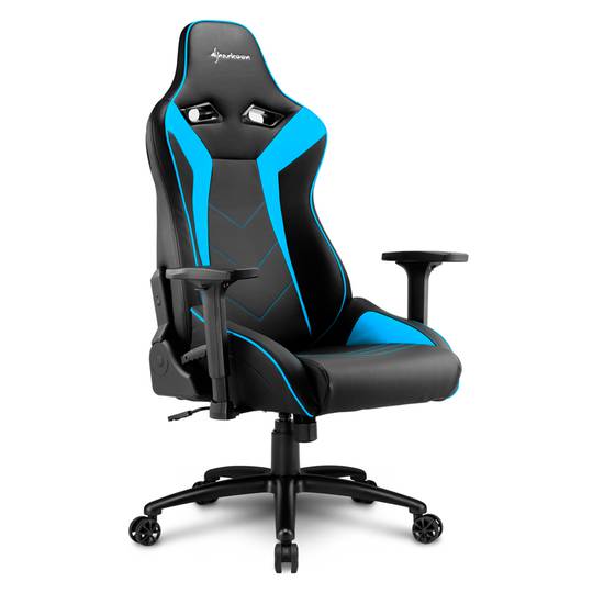 Silla Gaming Sharkoon Elbrus 3 en Negro y Azul