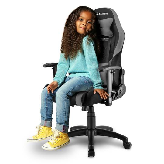 Cadira Gaming Sharkoon Skiller SGS2 Junior en Negre i Gris