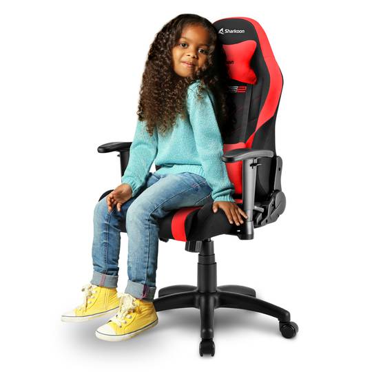 Sharkoon Skiller SGS2 JR Gaming Chair in Black and Red