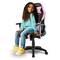 Sedia da gioco Sharkoon Skiller SGS2 JR in nero e rosa