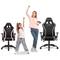 Sedia da gioco Sharkoon Skiller SGS2 JR in nero e rosa