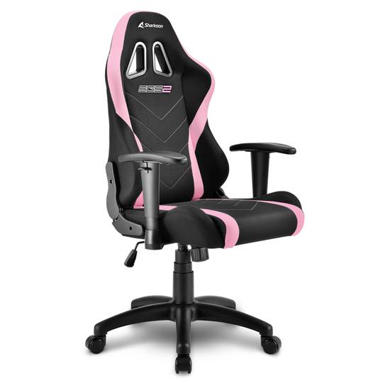 Sedia da gioco Sharkoon Skiller SGS2 JR in nero e rosa