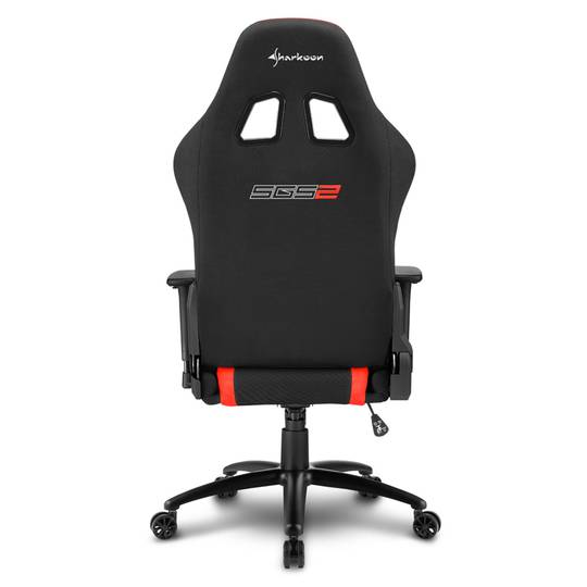 Sedia da gioco Sharkoon Skiller SGS2 nera e rossa