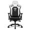 Sedia da gioco Sharkoon Skiller SGS4 in bianco e nero