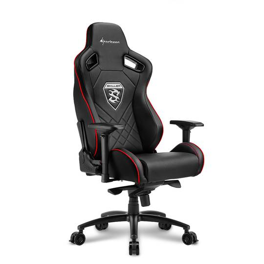 Fotel gamingowy Sharkoon Skiller SGS4 w kolorze czarno-czerwonym