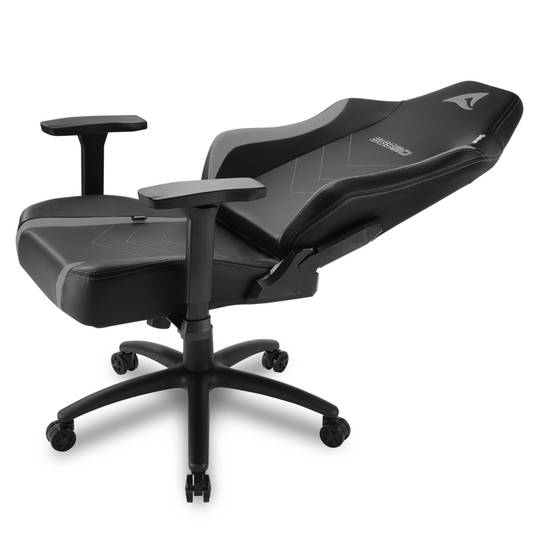 Cadeira para jogos Sharkoon SGS20 em preto e cinza