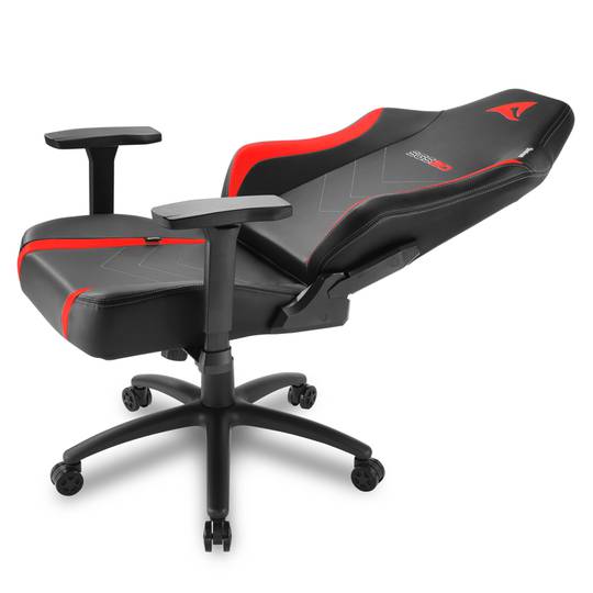 Fotel gamingowy Sharkoon SGS20 w kolorze czarno-czerwonym