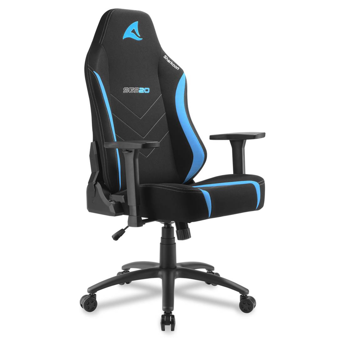 Silla Gaming Sharkoon SGS20 en Negro y Azul