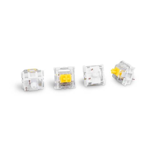Set di interruttori lineari giallo Sharkoon Gateron Pro