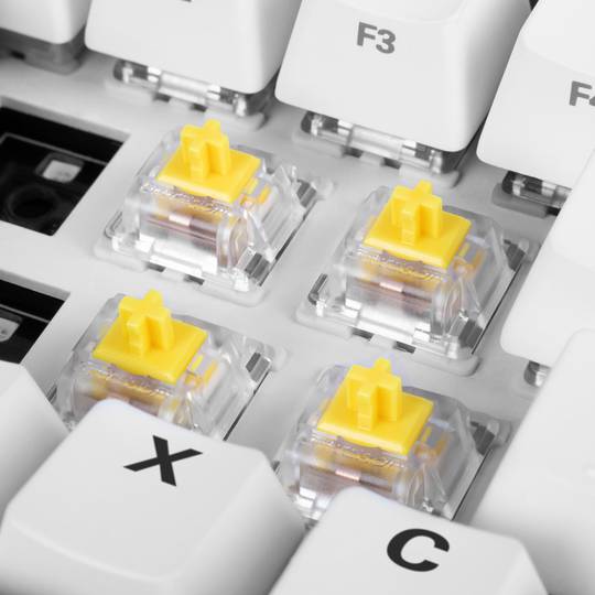 Set di interruttori lineari giallo Sharkoon Gateron Pro