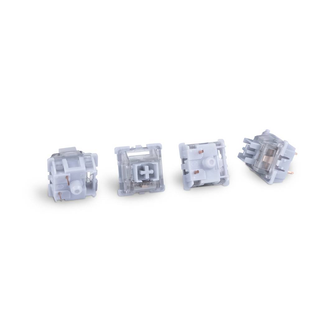 Sharkoon Gateron Pro zilveren lineaire schakelaarset
