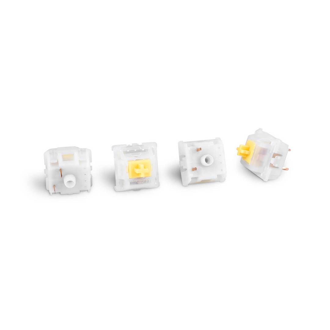 Sharkoon Gateron CAP Set di interruttori lineari giallo latteo